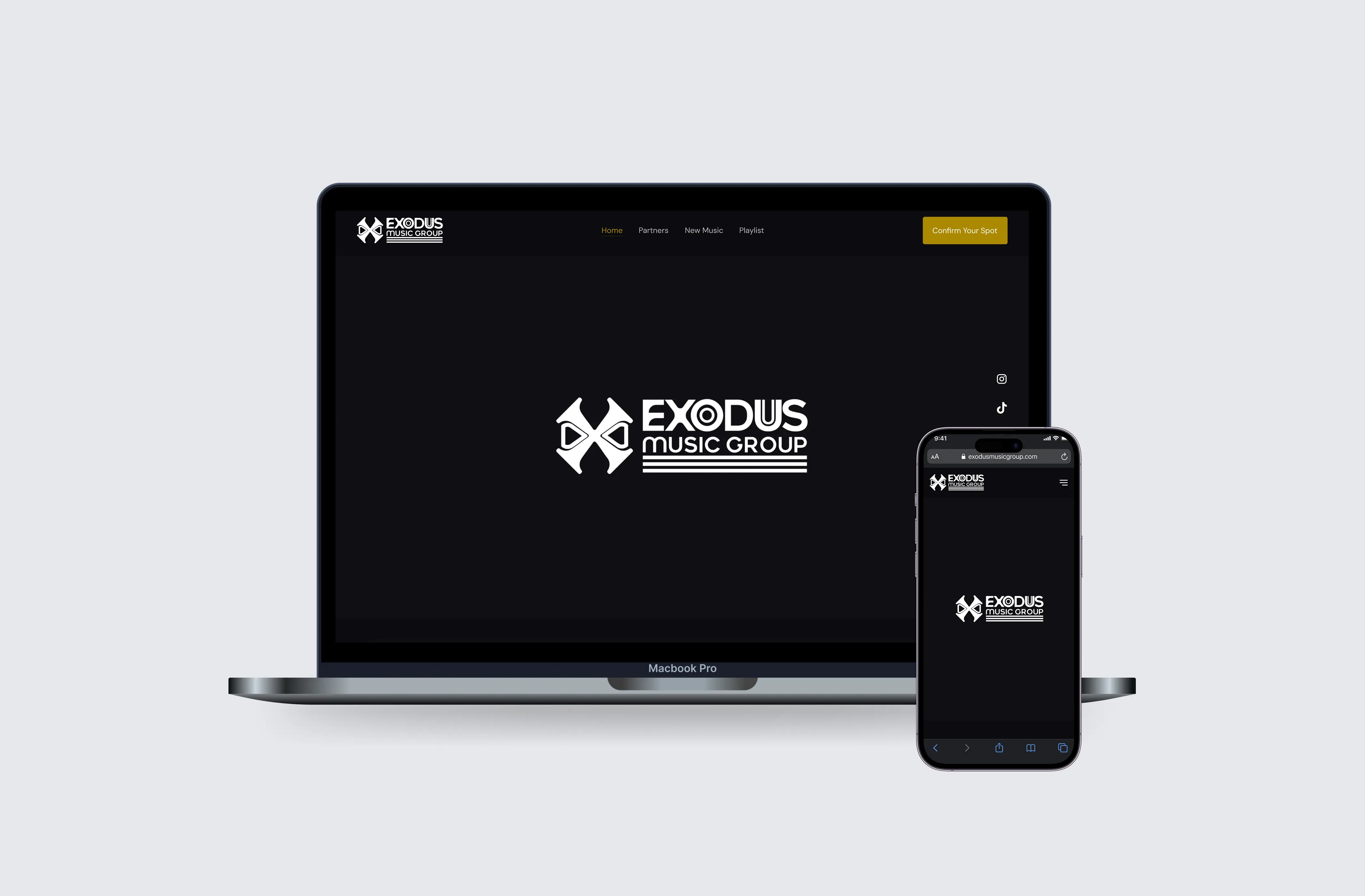 Exodus Music Group – Music Platform